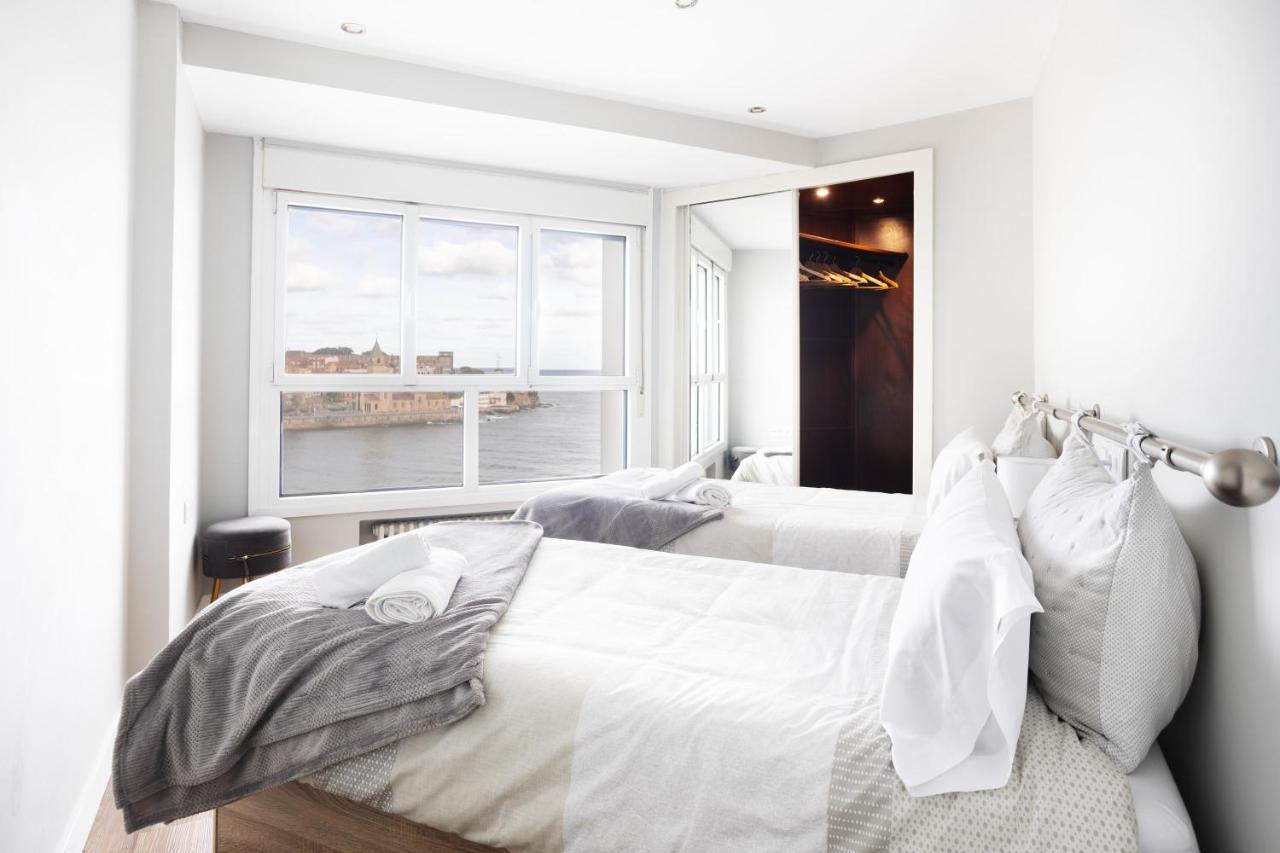 Apartamento Amanecer Cantabrico Gijón Exterior foto
