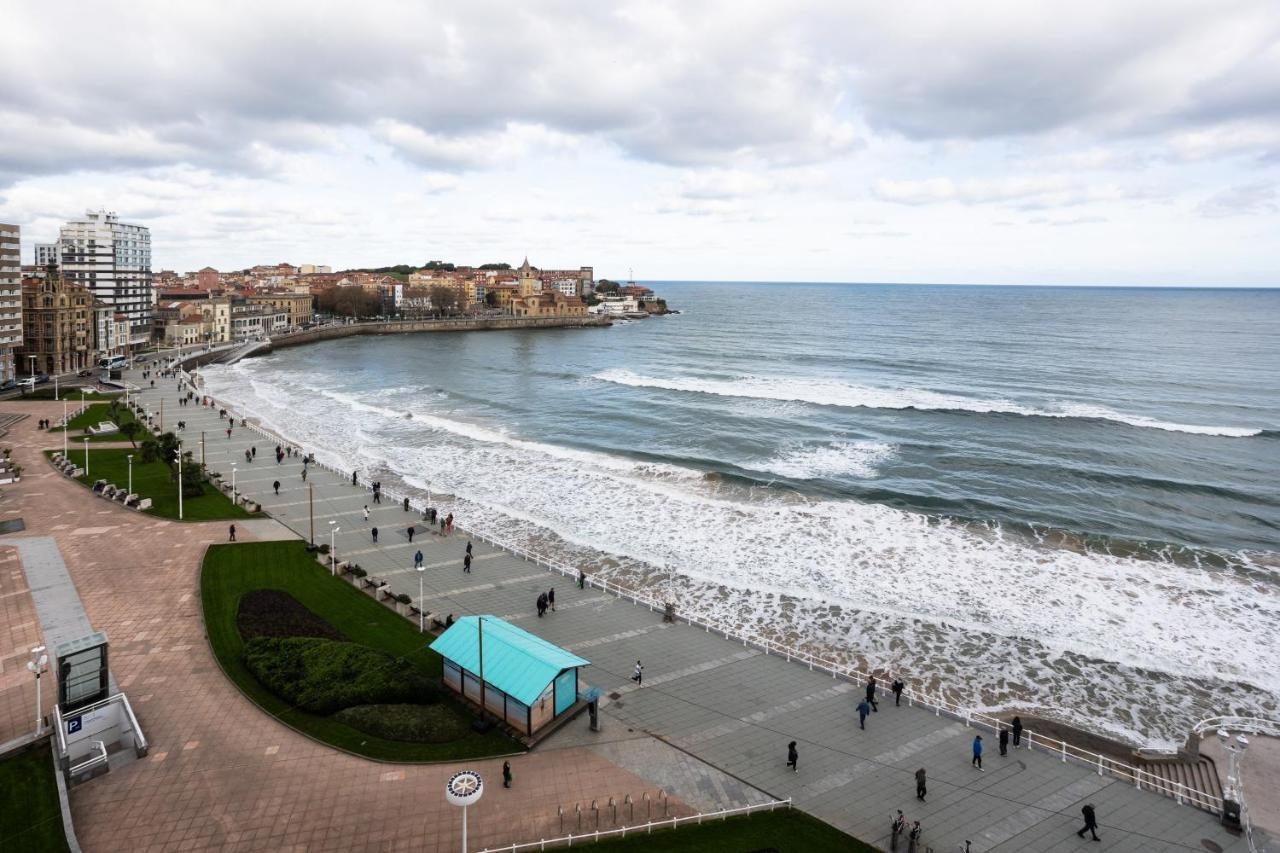Apartamento Amanecer Cantabrico Gijón Exterior foto