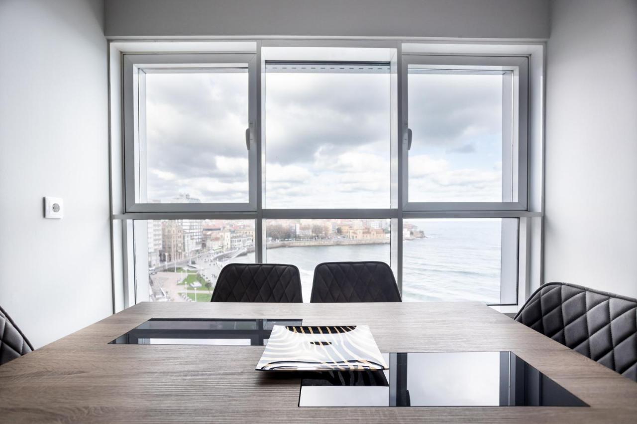 Apartamento Amanecer Cantabrico Gijón Exterior foto